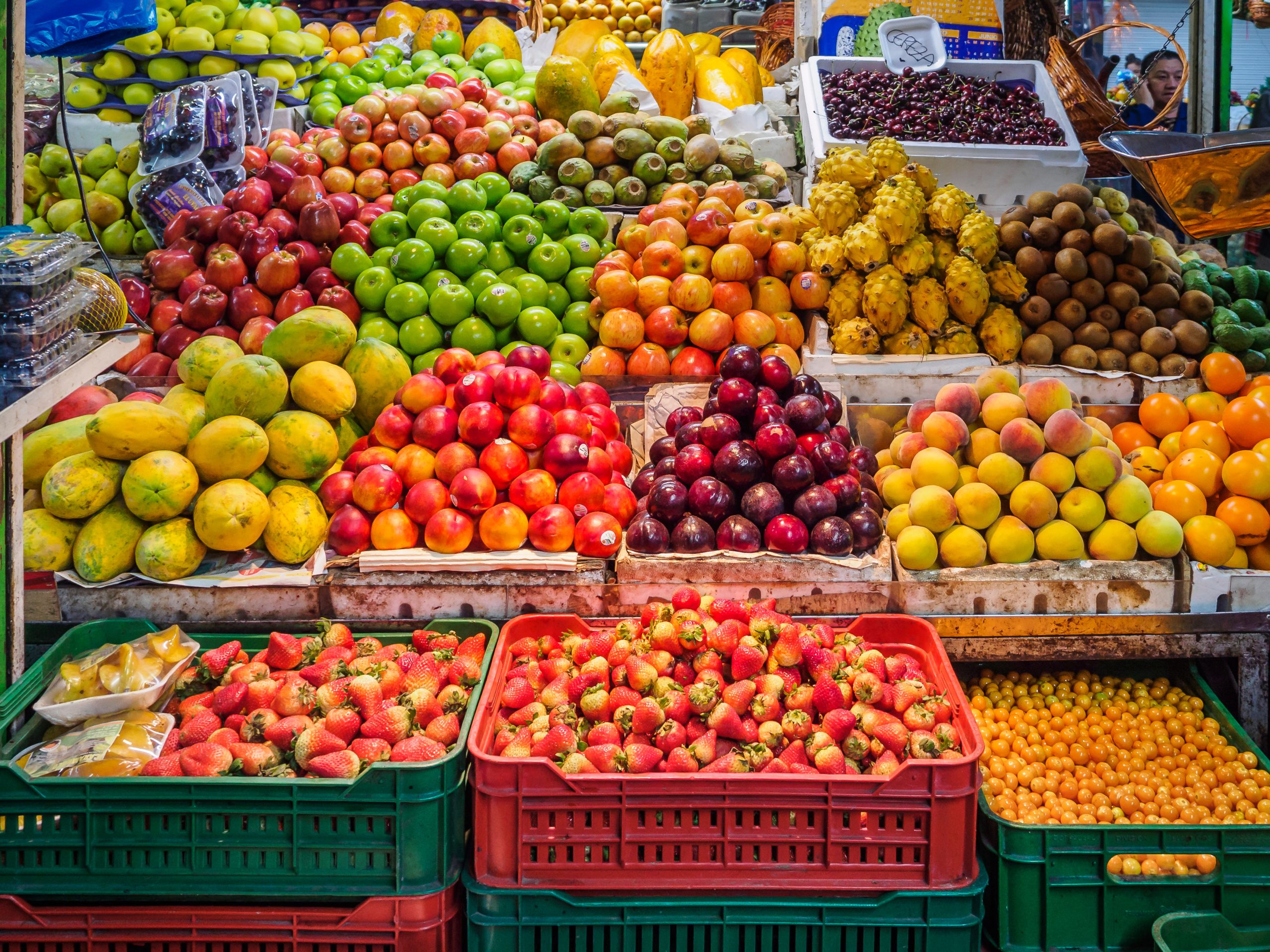 Frutas y verduras locales al alcance de los residentes