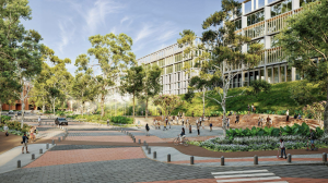 Parque dentro de proyecto residencial