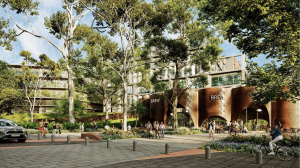 Parque dentro de proyecto residencial